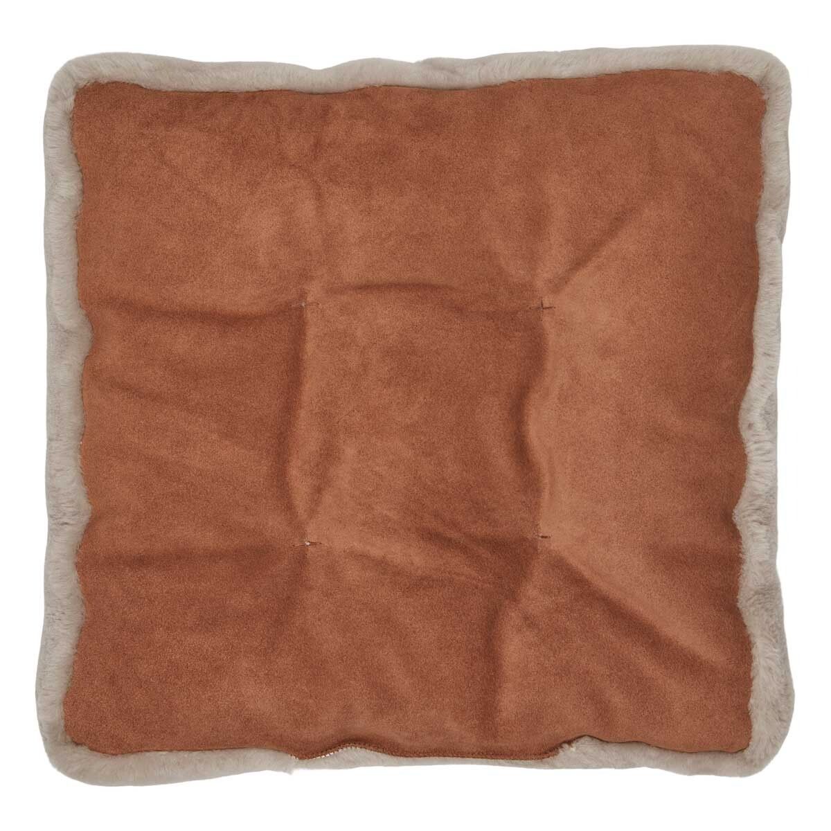 Almofada de assento com enchimento | Mocassim | Nova Zelândia | 45x45cm