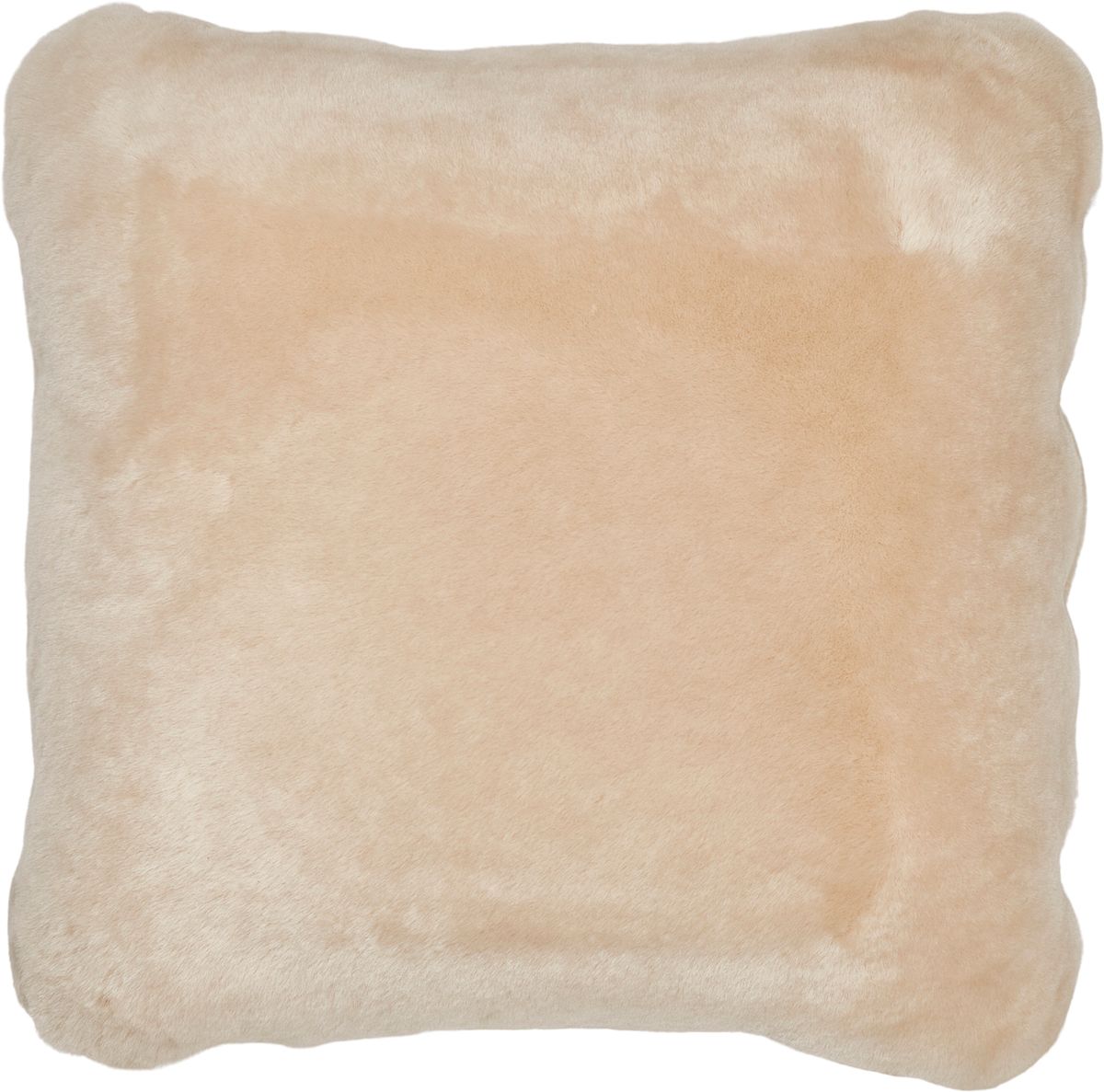 Almofada de pele de cordeiro | Mocassim | Dupla Face | 40x40cm