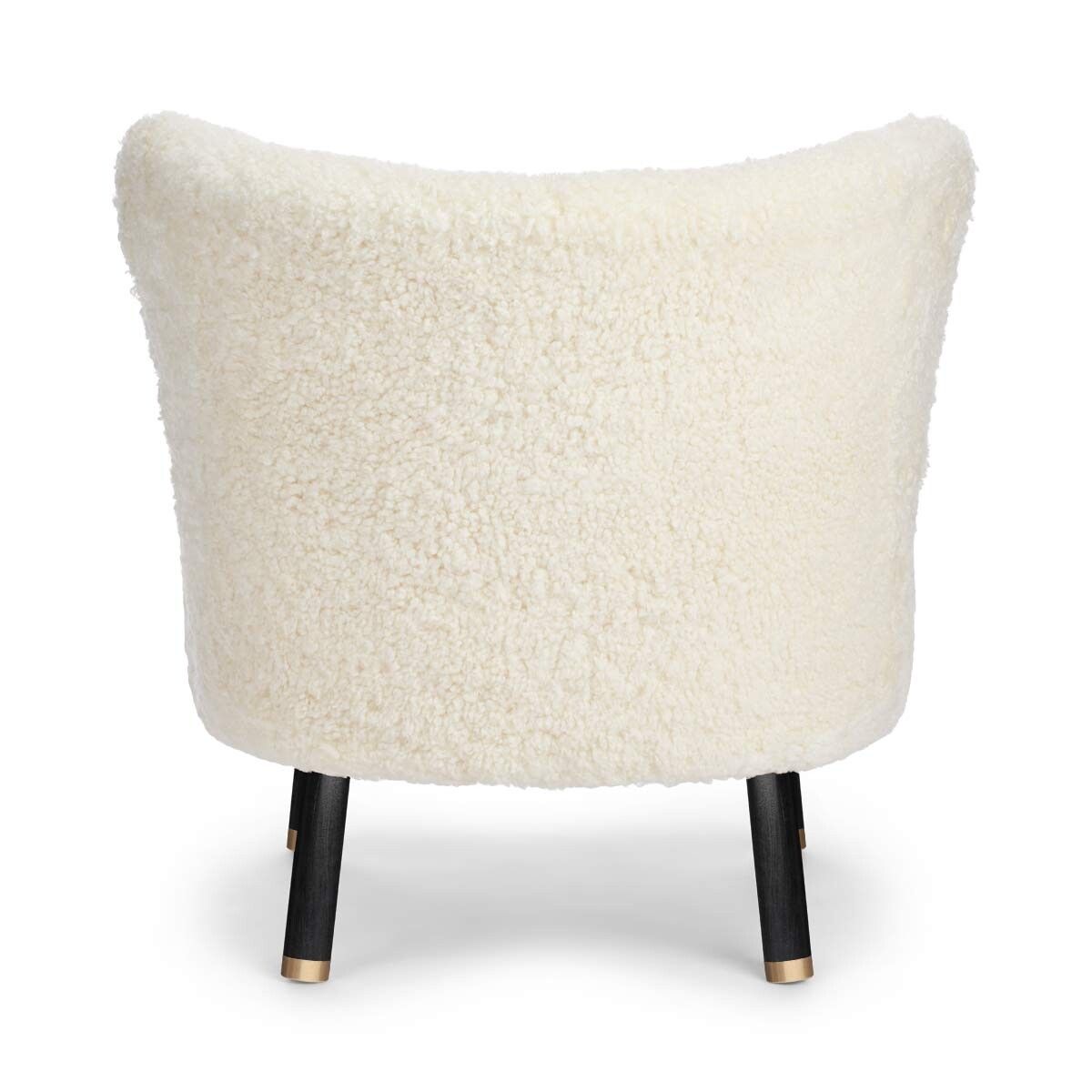 Cadeira de lounge Emil | Brass | Curto -ndado