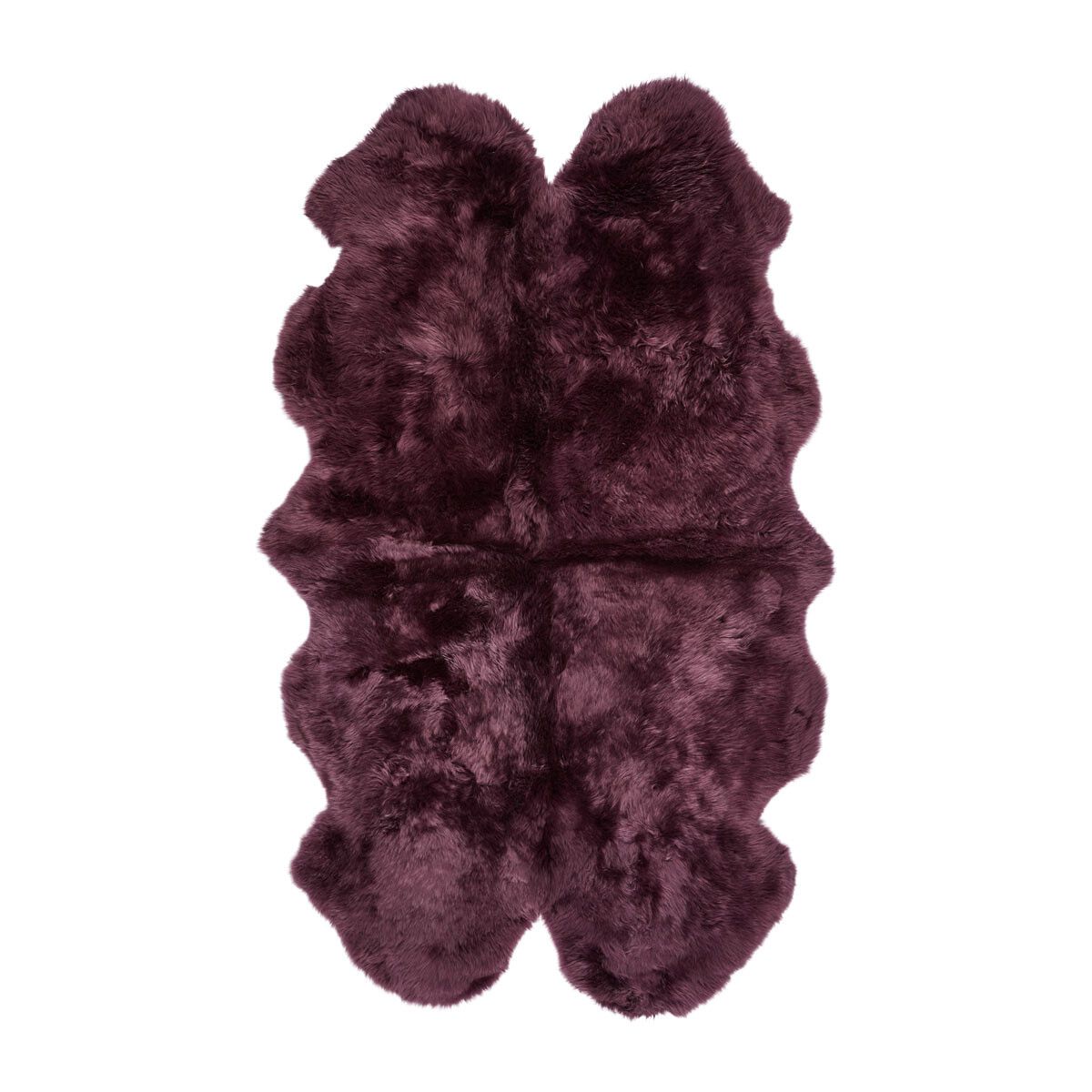 Tapete de pele de cordeiro | Cabelos compridos | Nova Zelândia | 180x110cm