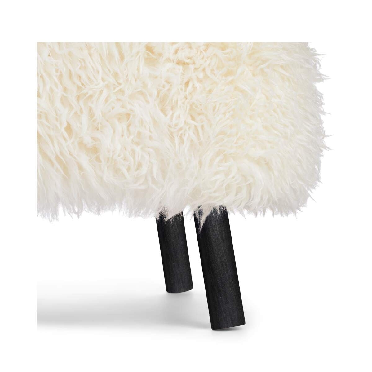 Cadeira de lounge Emil | Long -Haired