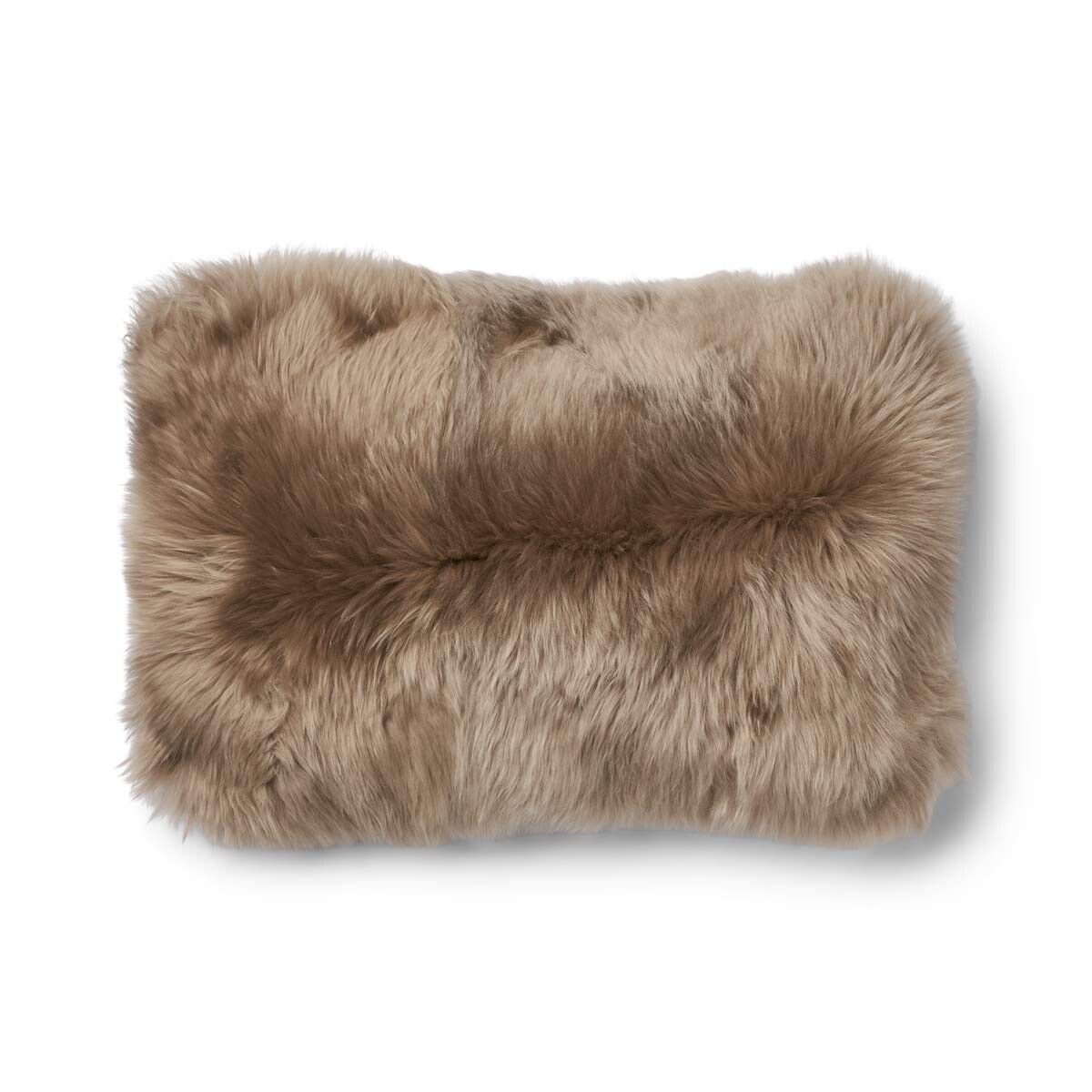 Coleção Verificada | Almofada de lã | Cabelos compridos | 34x52cm