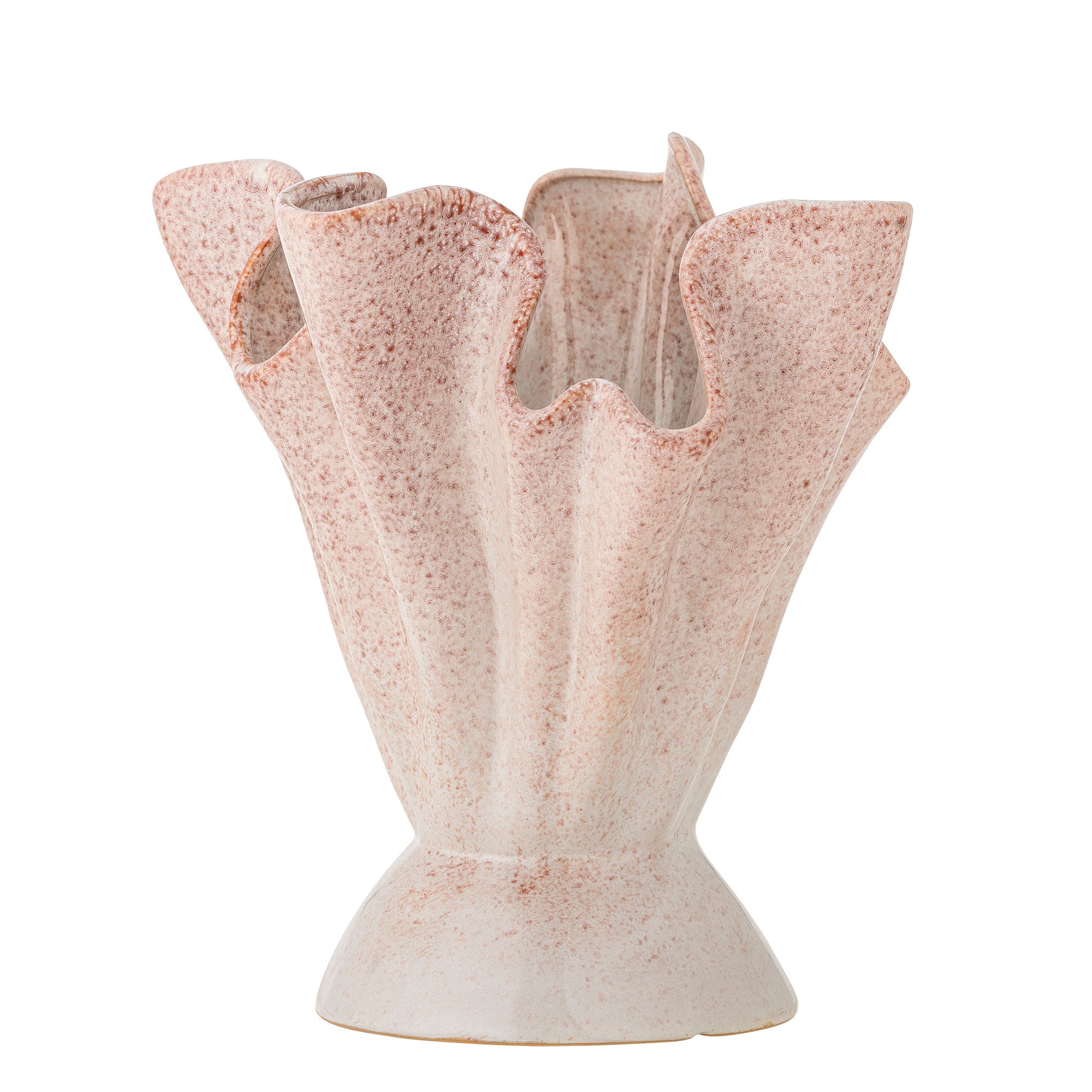 Vaso de alicate Bloomingville, Rosa, grés