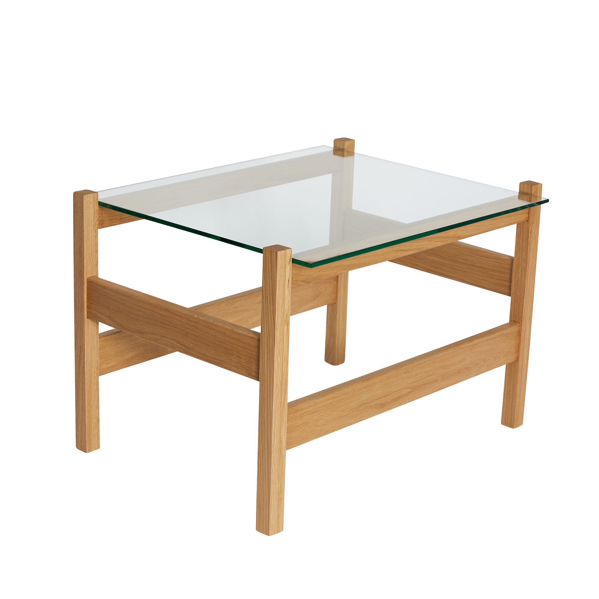 Mesa lateral Hübsch Ledge natural