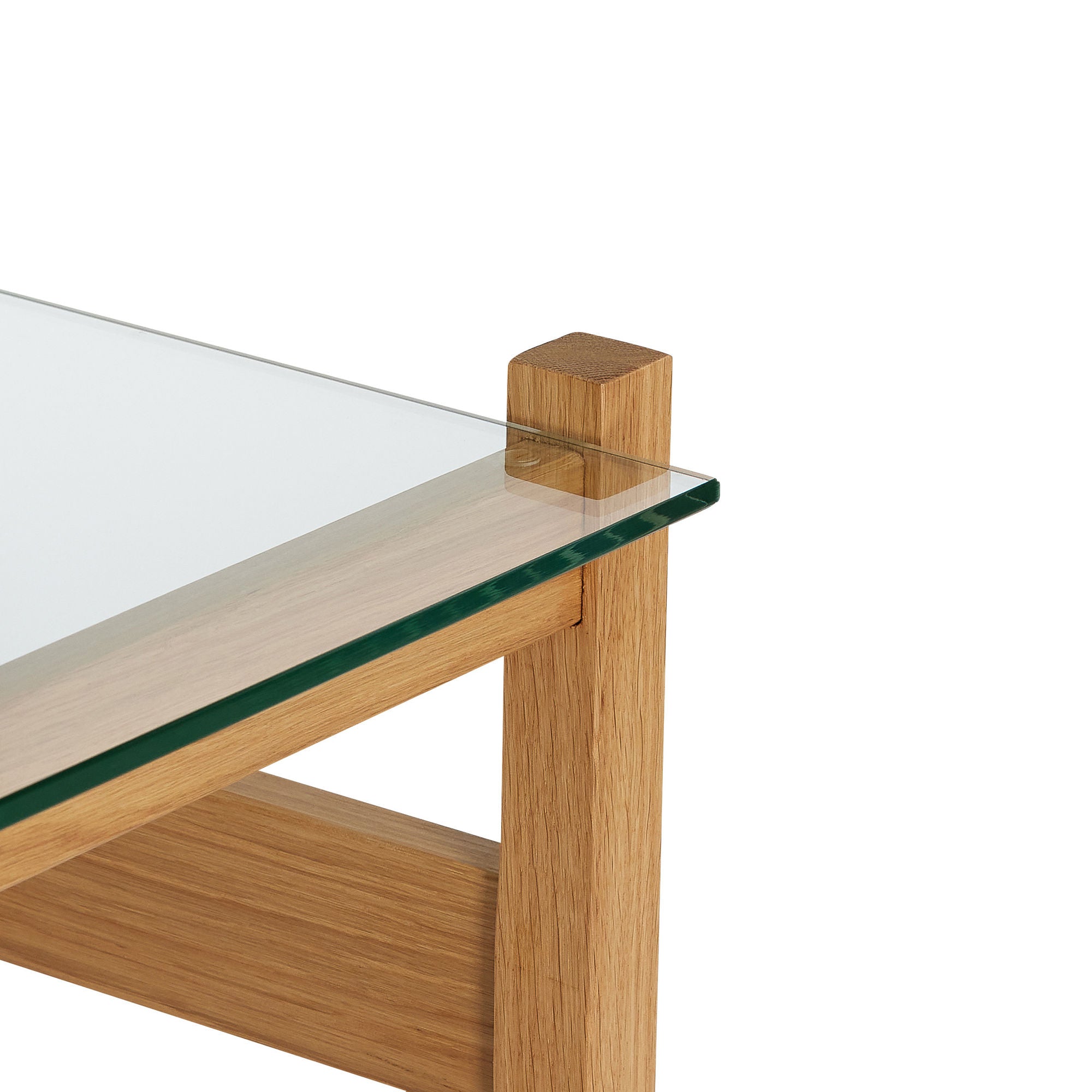 Mesa lateral Hübsch Ledge natural