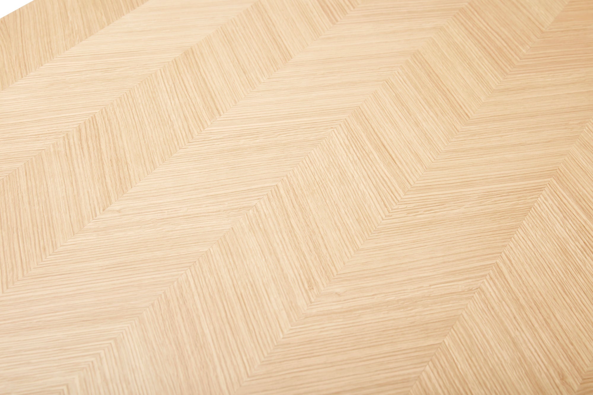 Mesa de jantar em espinha de peixe Hübsch grande natural