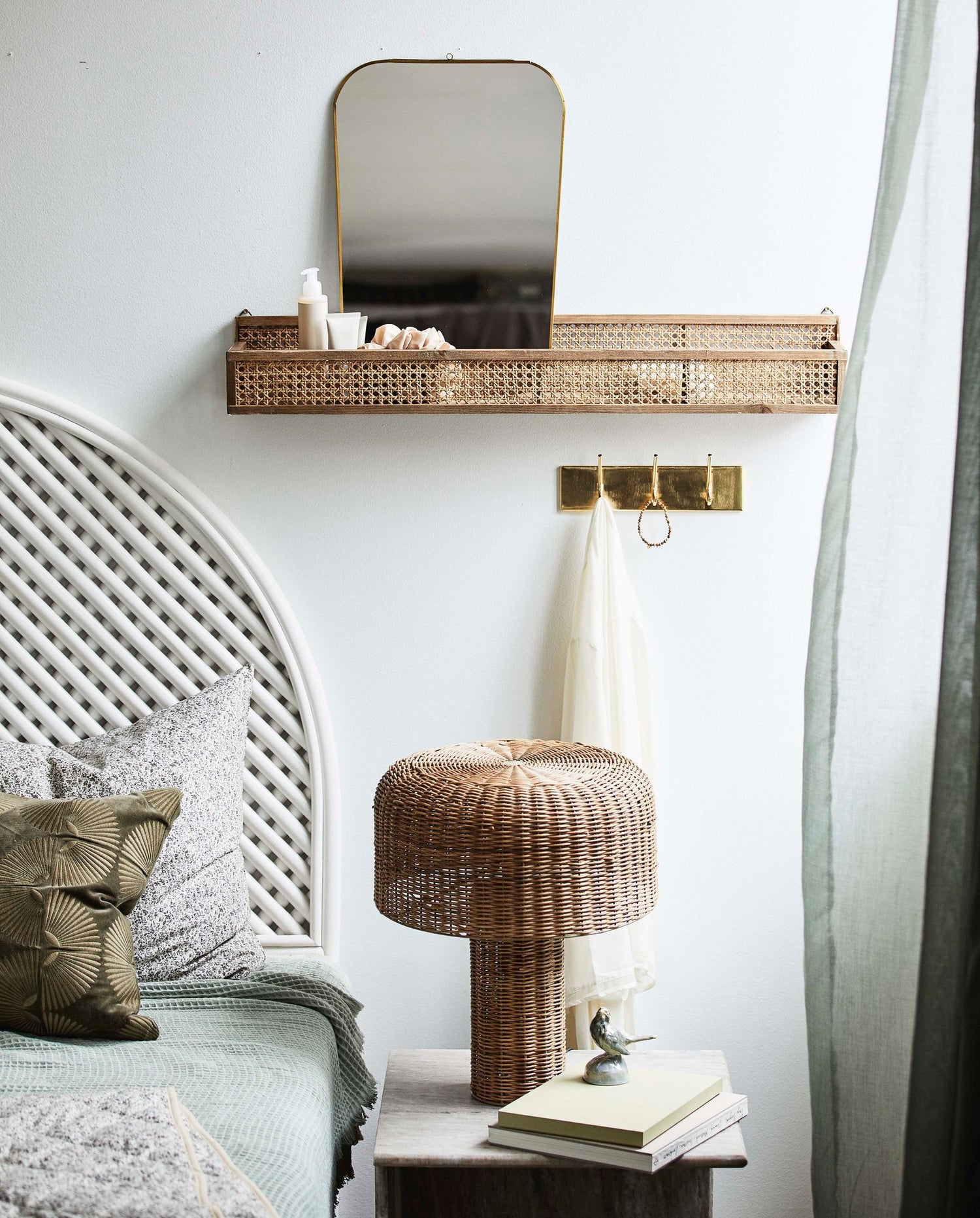 Ganchos haaoy em ferro com 3 ganchos - 27 cm - acabamento de ouro