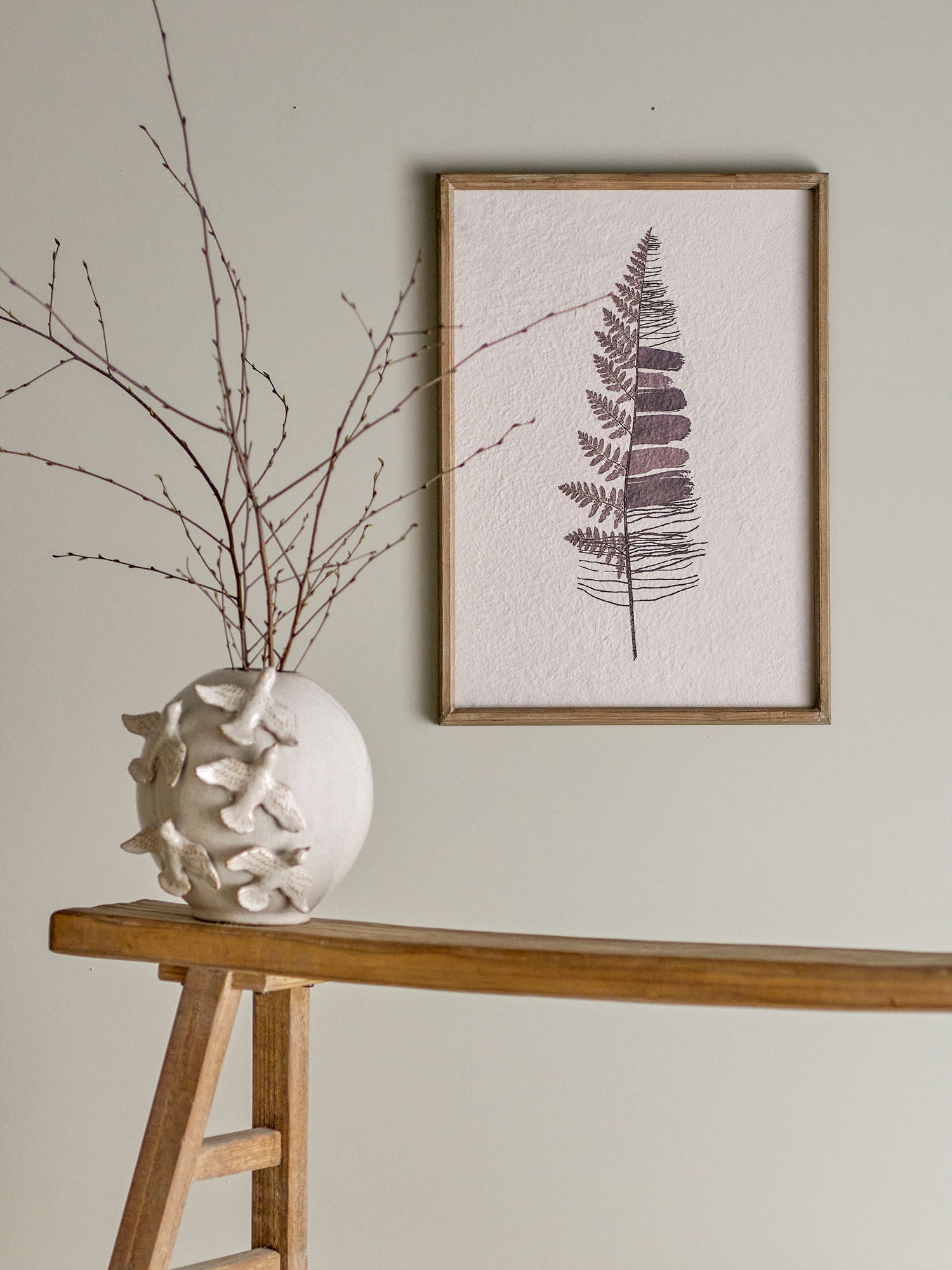 Coleção criativa Ilustração Corval com quadro, natureza, pinheiro