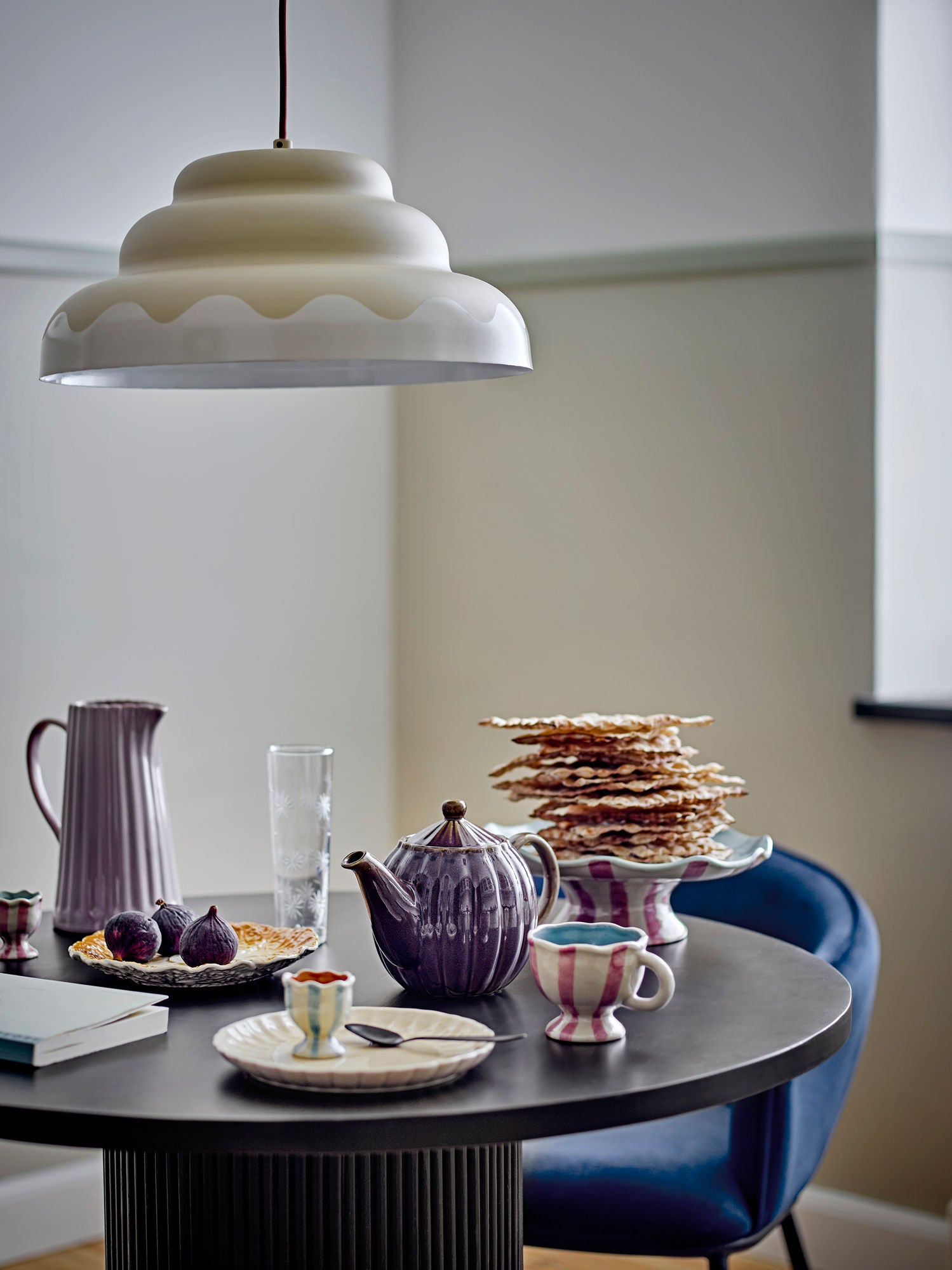 Mesa de jantar de Bloomingville Porto, Black, FSC 100%® Mango