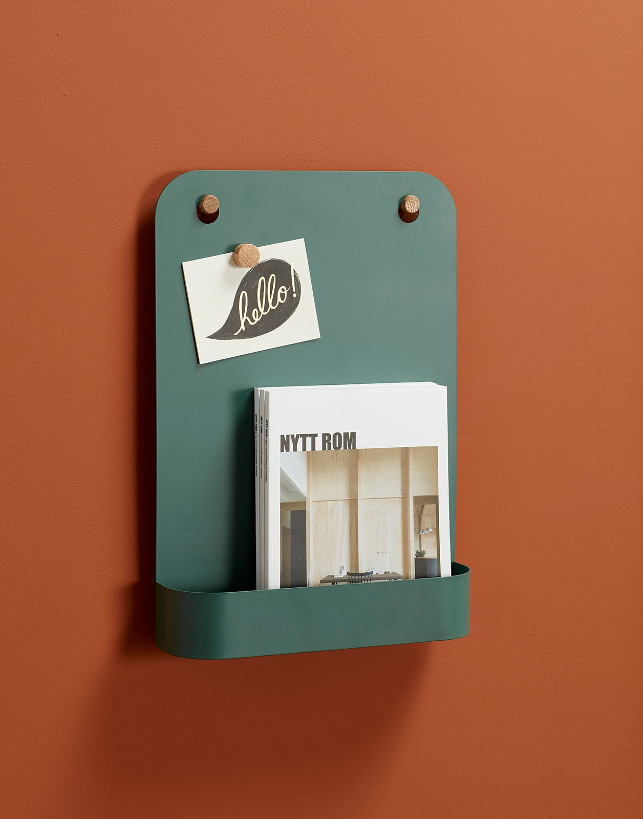 AVISO VERDE - 35X8XH50CM