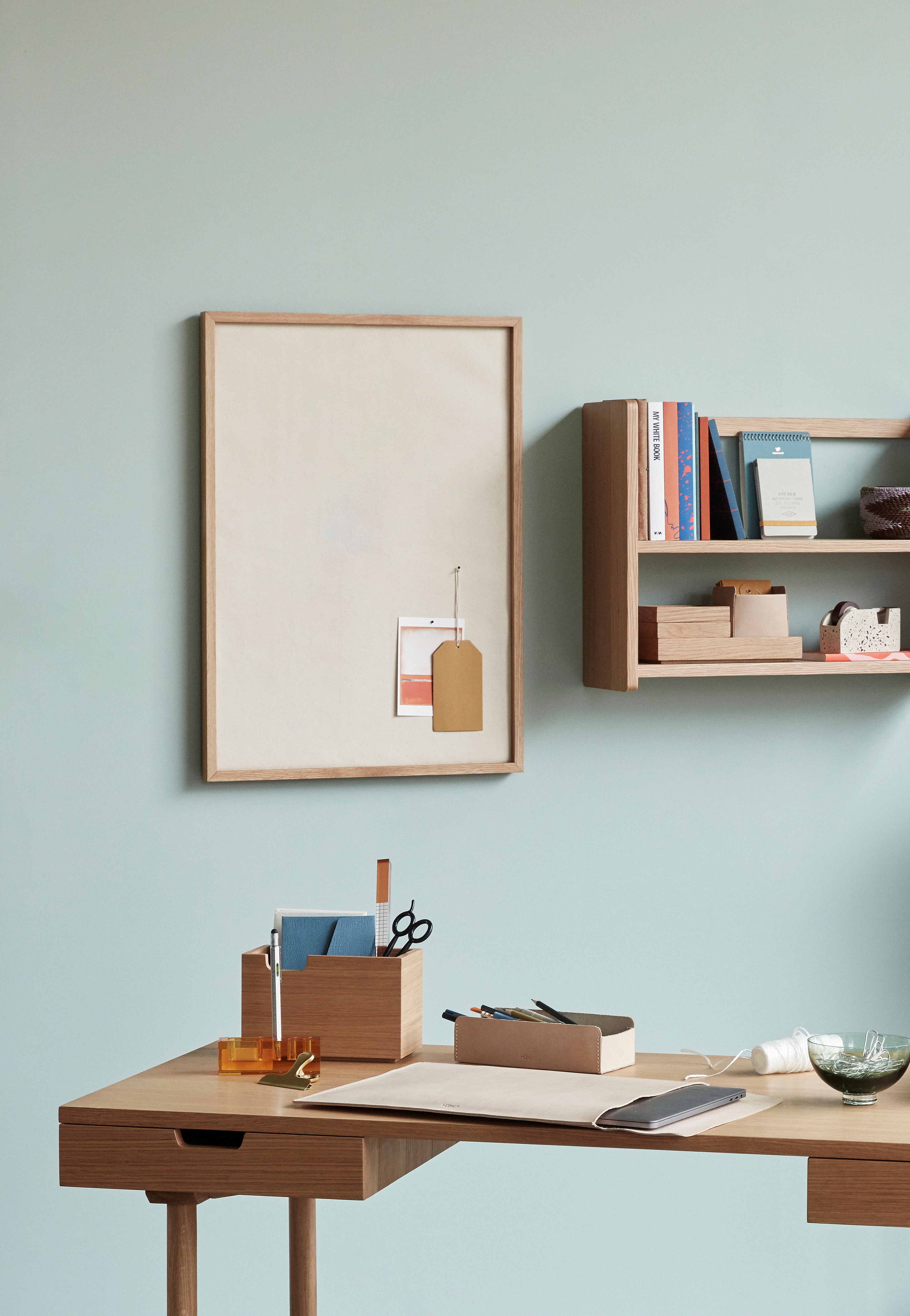 Quadro para Colagens Pequena Natureza - 50x35xh3cm