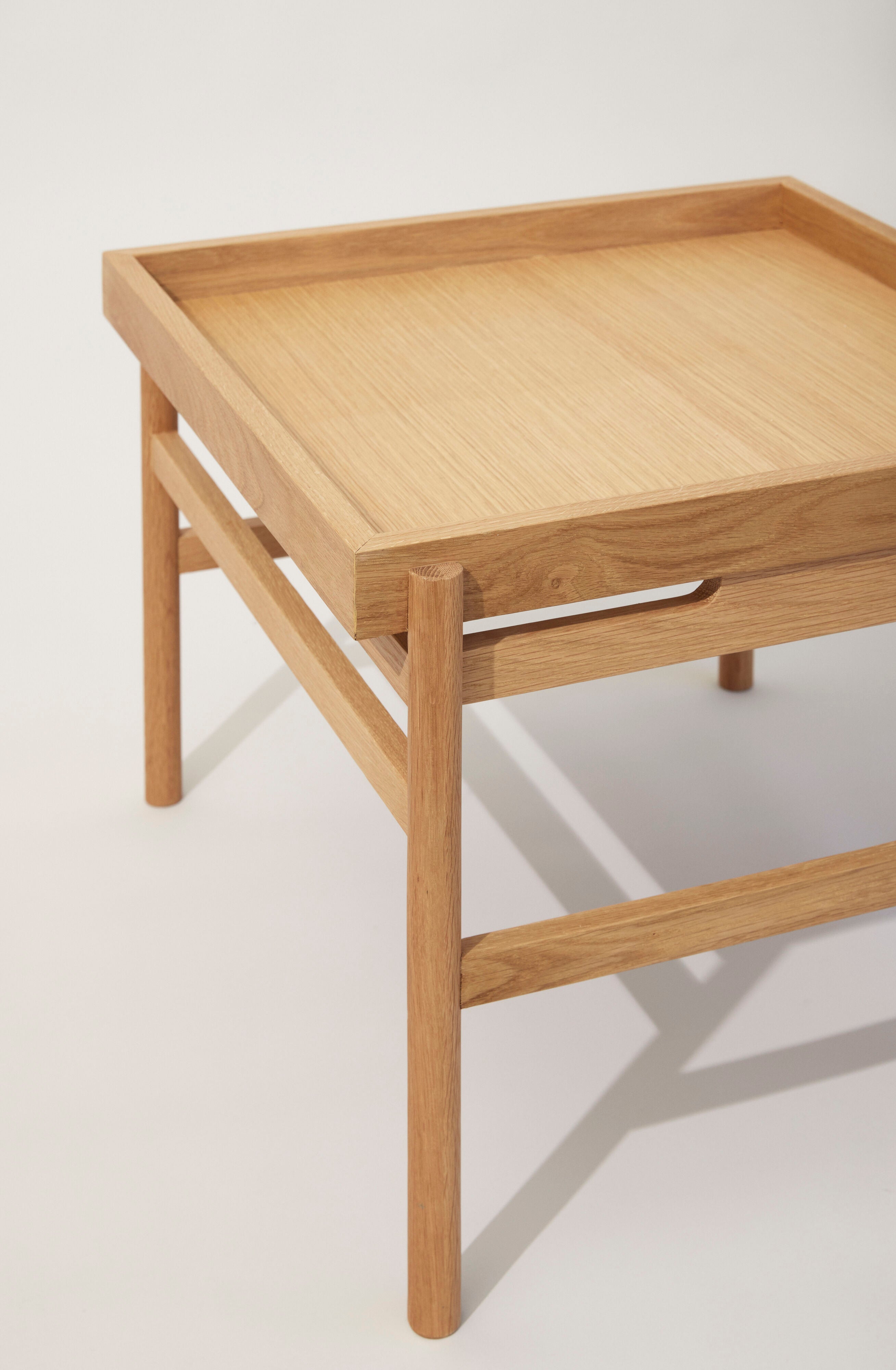 Mesa de café Cube Natureza - 60x63xh45cm