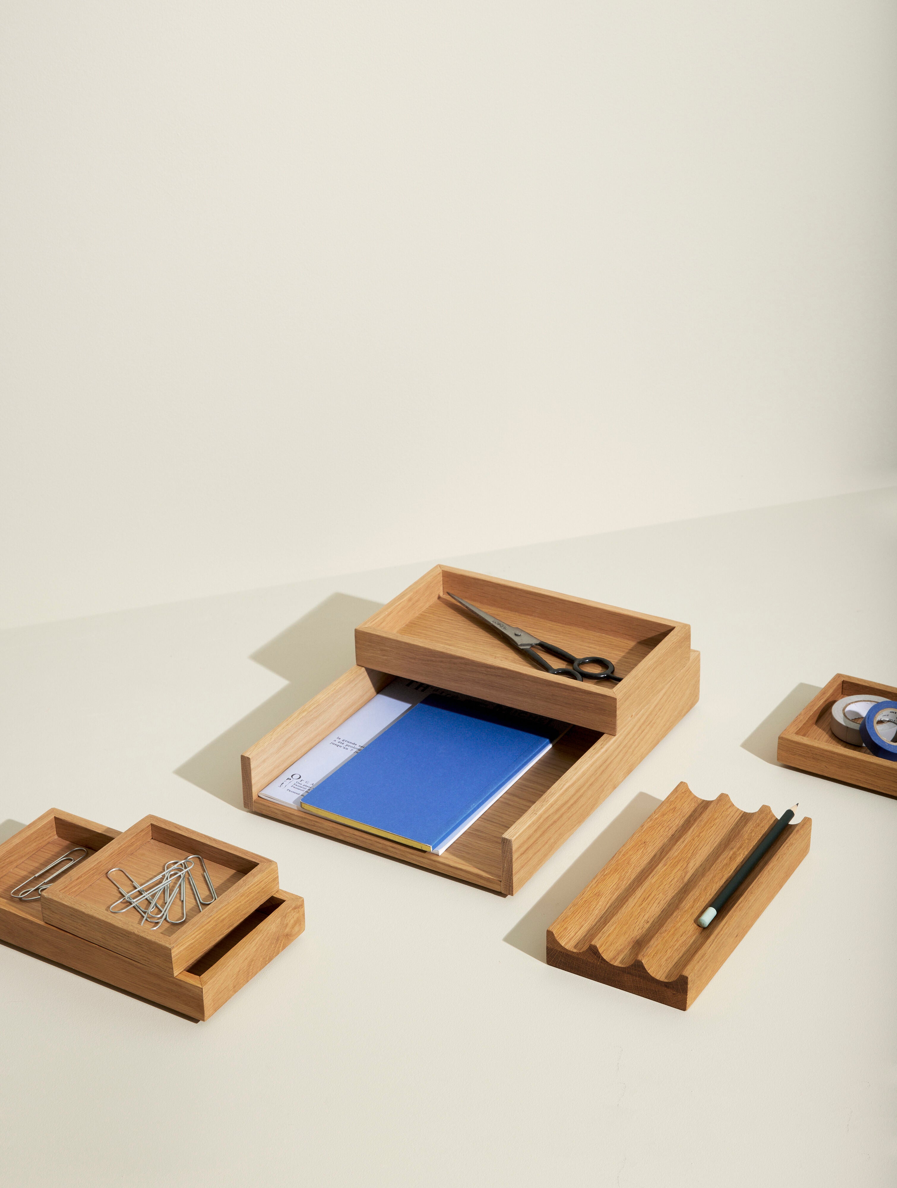 Caixa de armazenamento básico Natureza - 24x12xh6cm