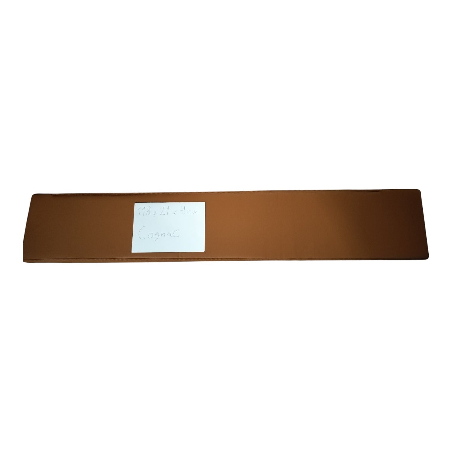 Lote residual - 118x21x4 cm em conhaque