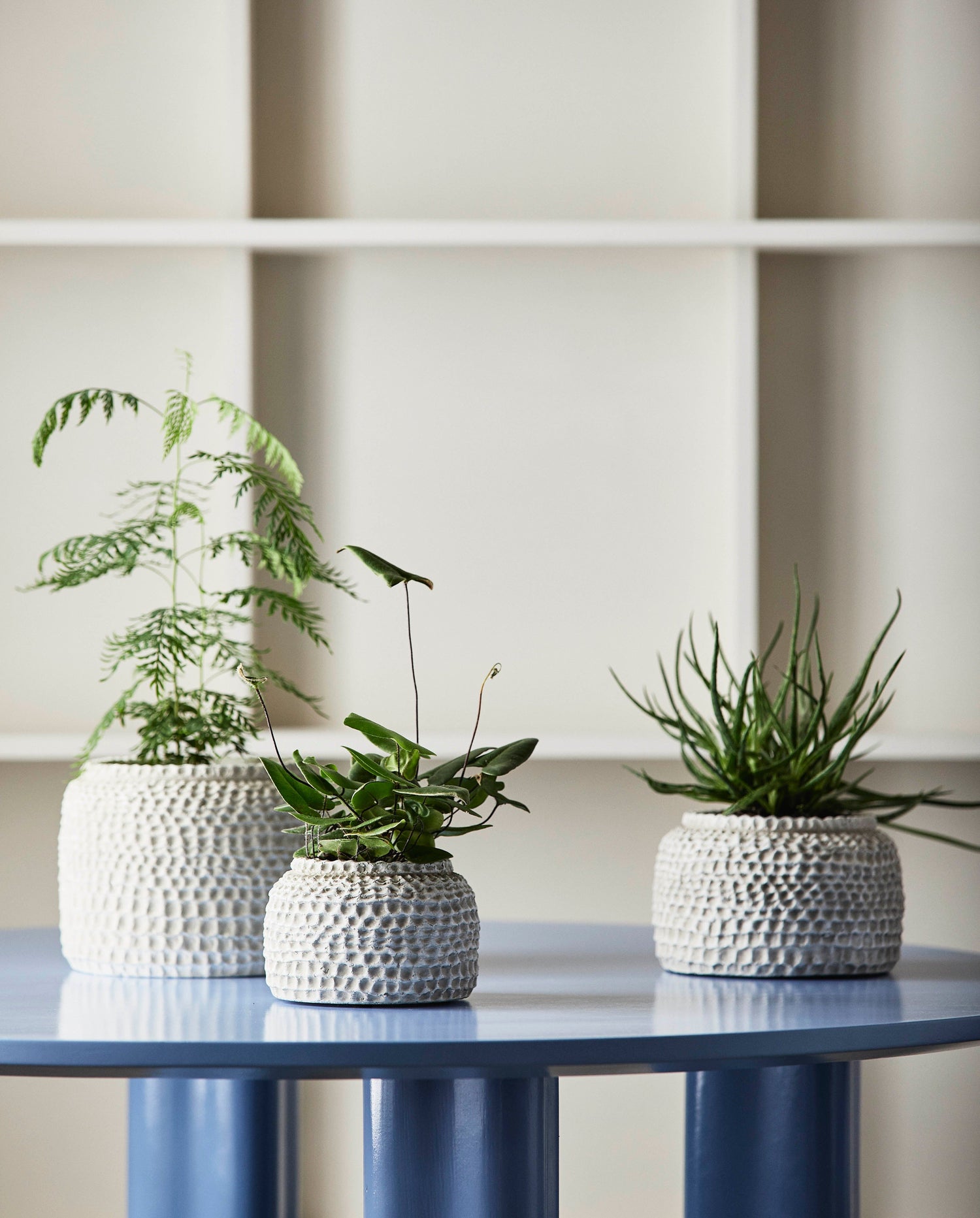 Jarra aoba em cimento, m - branco