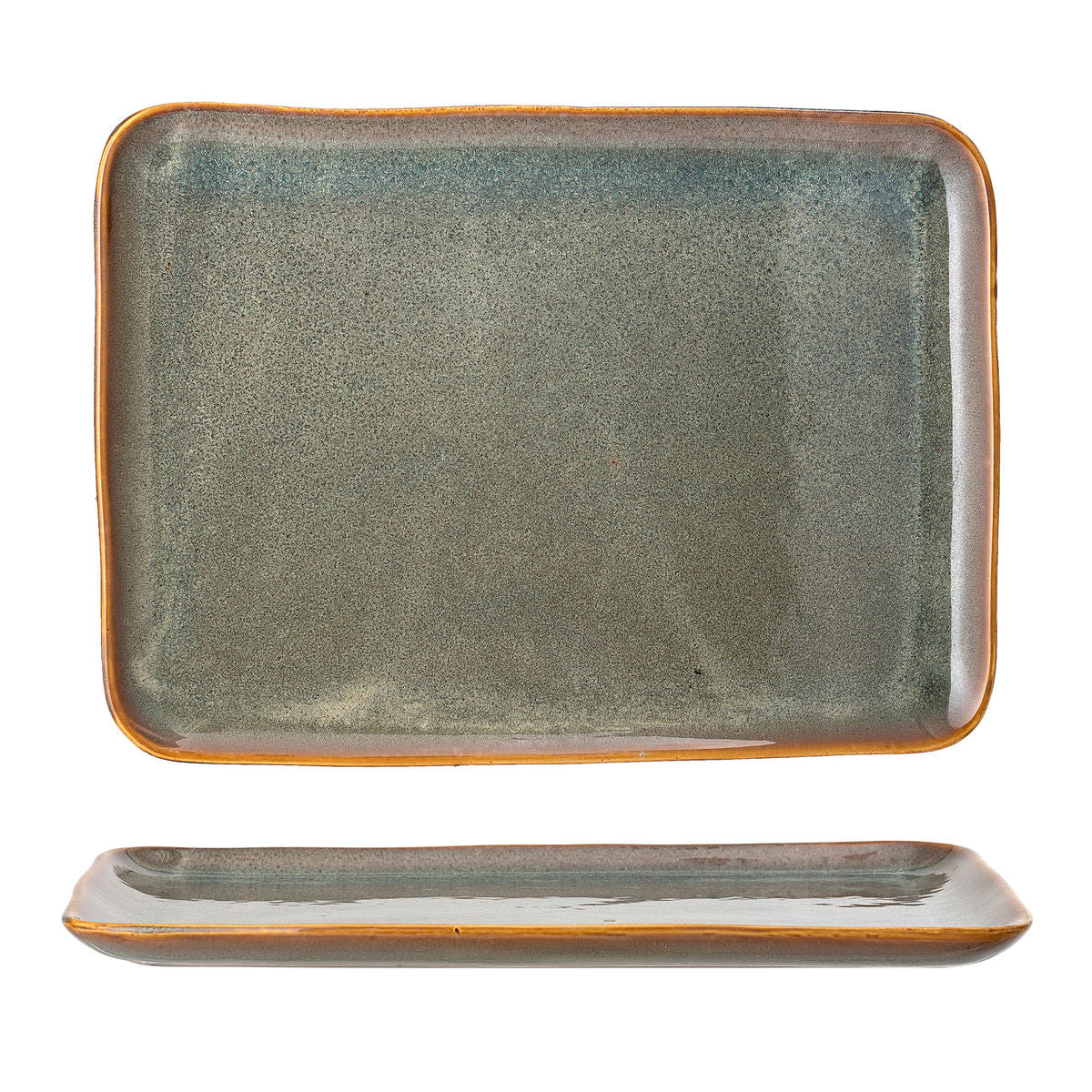 Bloomingville Aime servindo comida, verde, grés