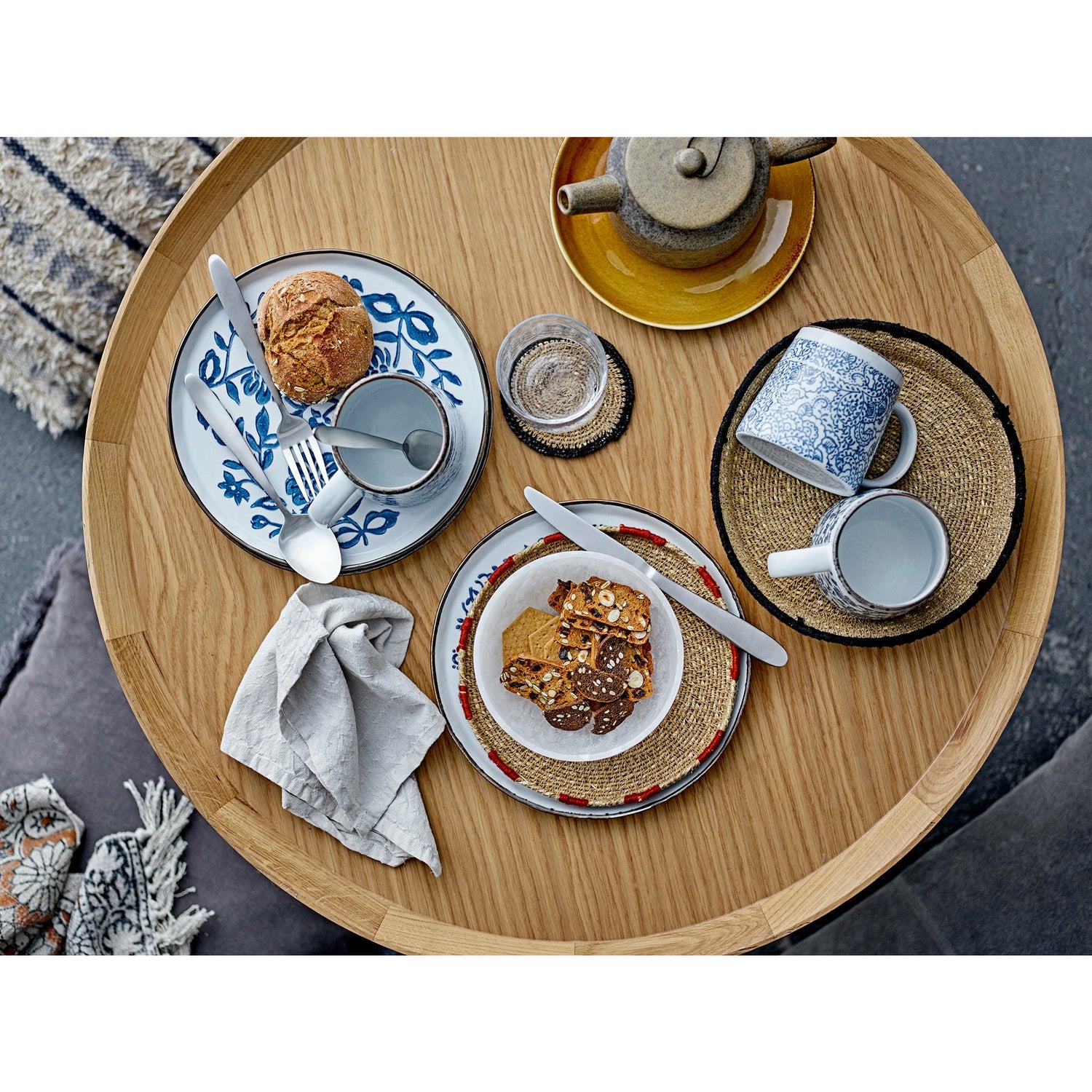 Bloomingville Luana Sofabord, Natur, Eg - Bloomingville - DesignGaragen.dk