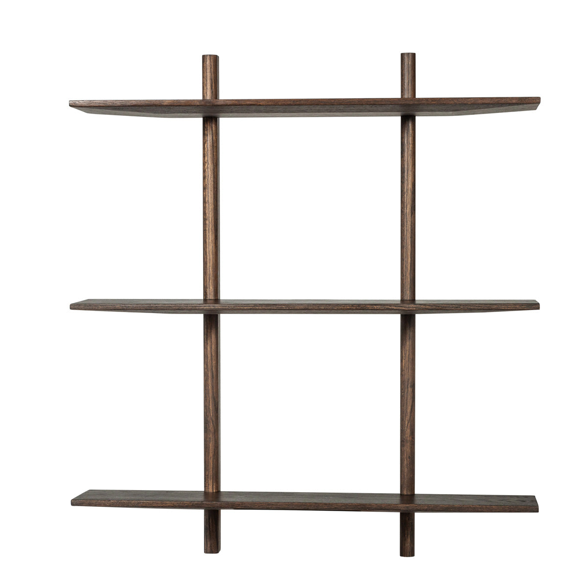 Muubs Hylde Noir Dark stained oil - Mørkbejdset/olie - Eg (EU) - W: 90 H: 100 D: 20 cm - DesignGaragen.dk.