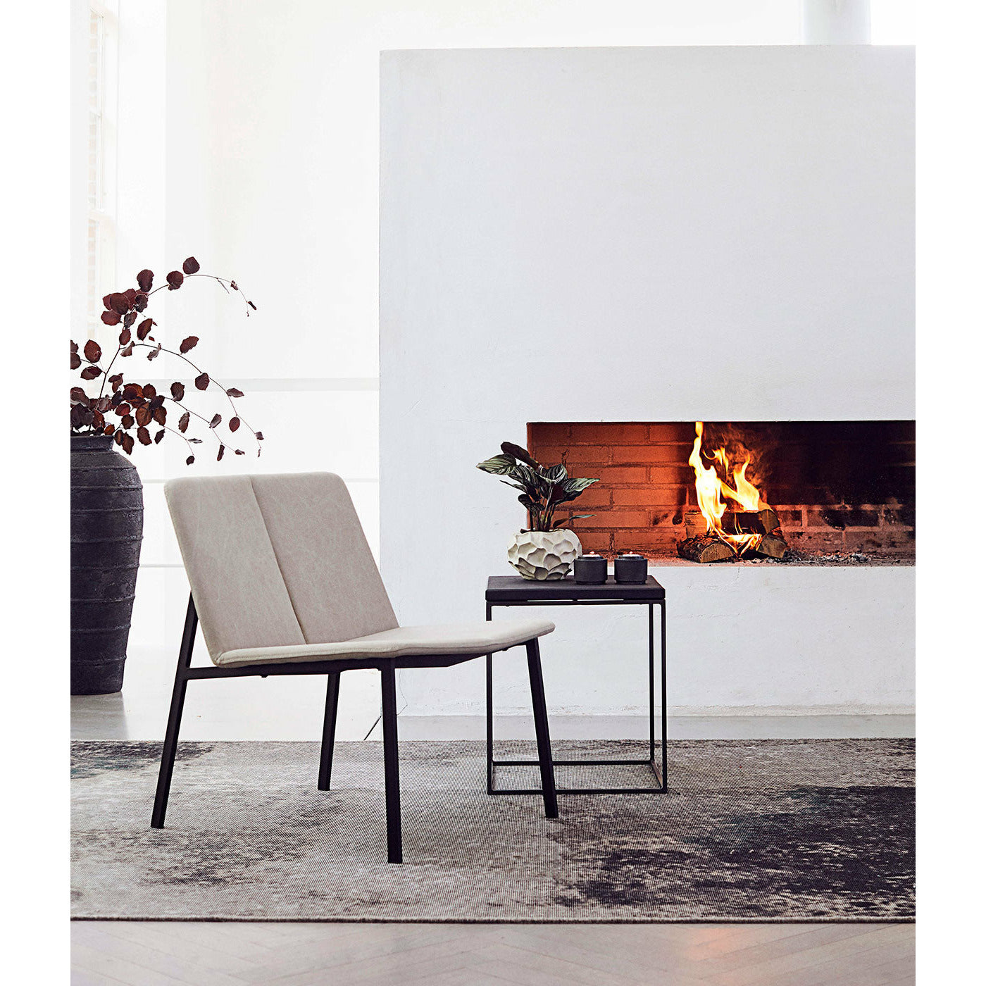 Krukke Soil - Vanilje - Keramik - H: 11,5 Ø: 18 cm - Muubs - DesignGaragen.dk