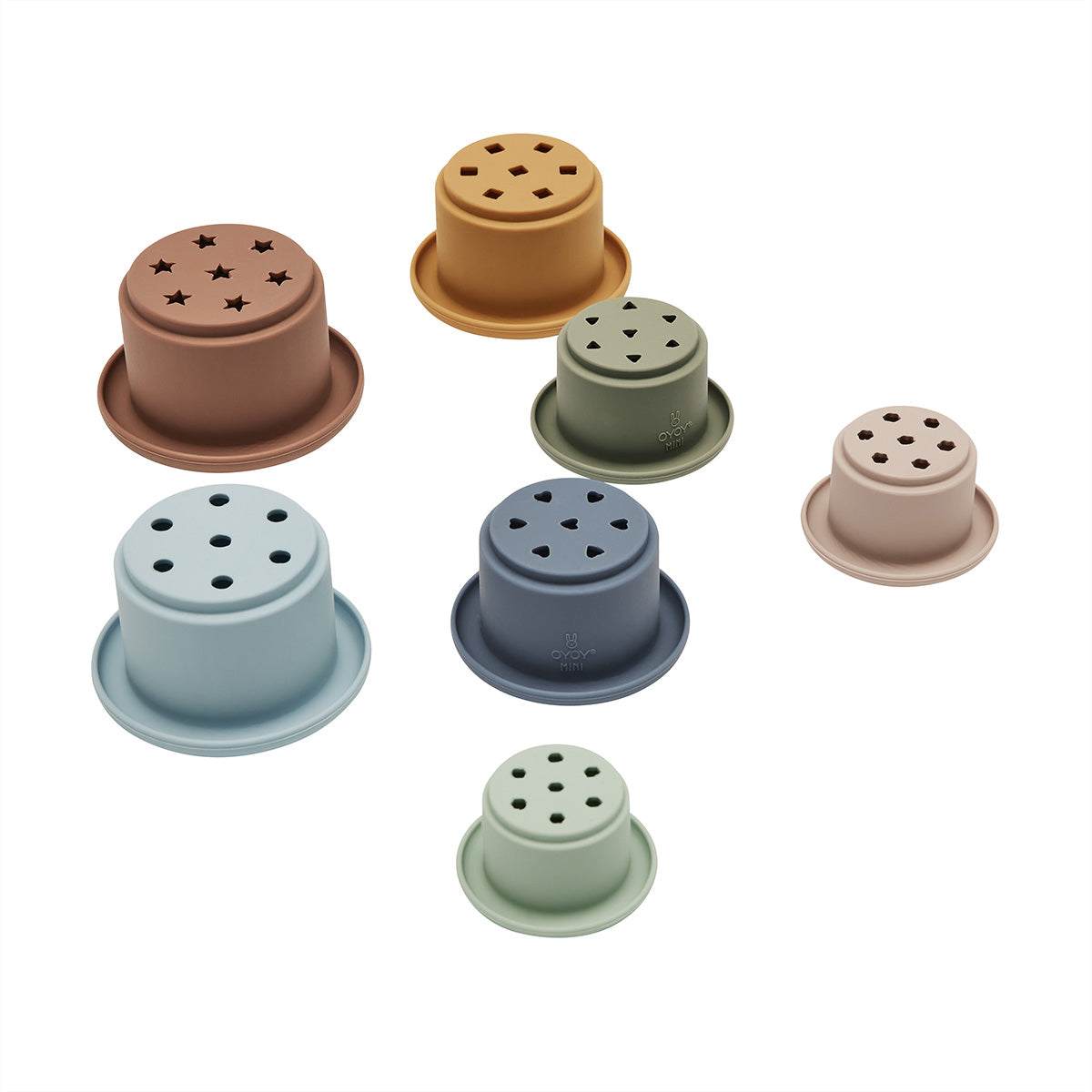Oyoy Mini Tawa Silicone Stacking Cups