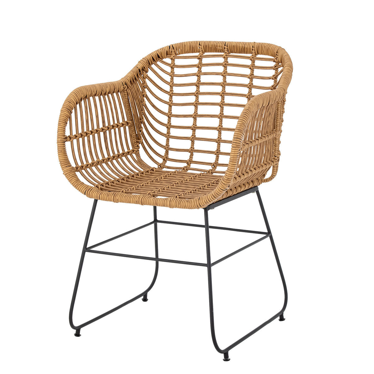 Cadeira Bloomingville Collin Lounge, Nature, Polyrattan