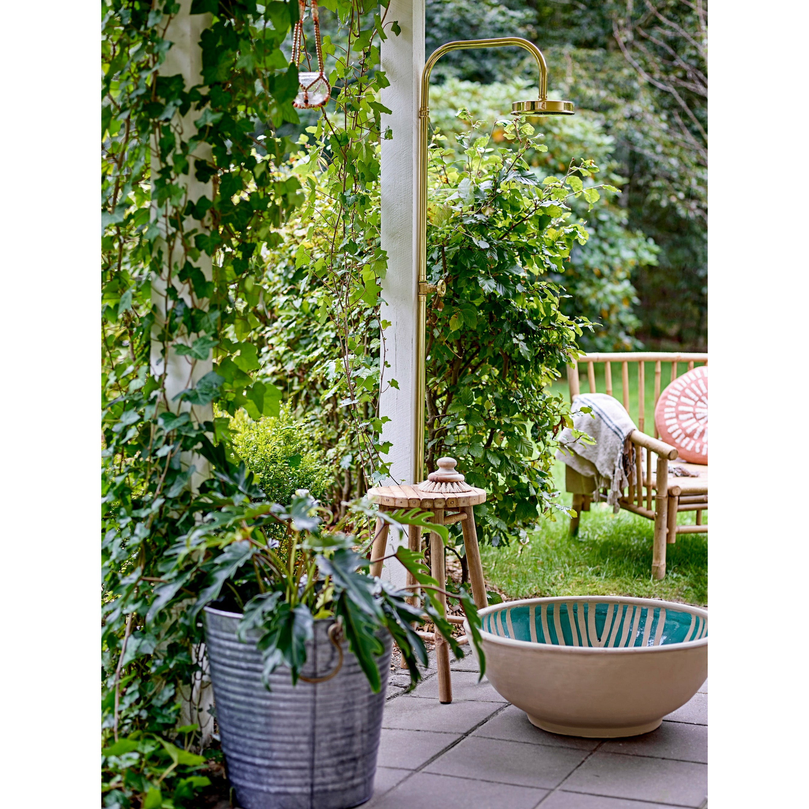 Camilie Havebruser, Guld, Messing - L16xH140xW45 cm - BLOOMINGVILLE - DesignGaragen.dk