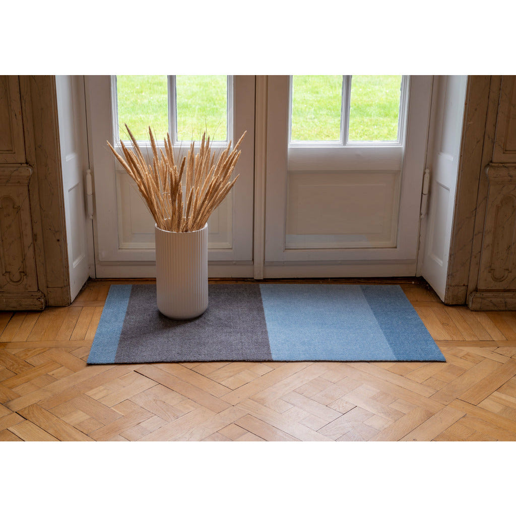 STRIPES HORISONTAL - LYS/STØVET BLÅ/STÅLGRÅ - Tica Copenhagen - DesignGaragen.dk