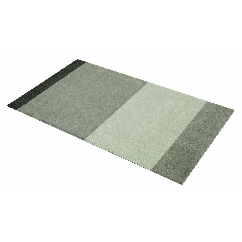 STRIPES HORISONTAL - LYS/STØVET/MØRK GRØN - Tica Copenhagen - DesignGaragen.dk