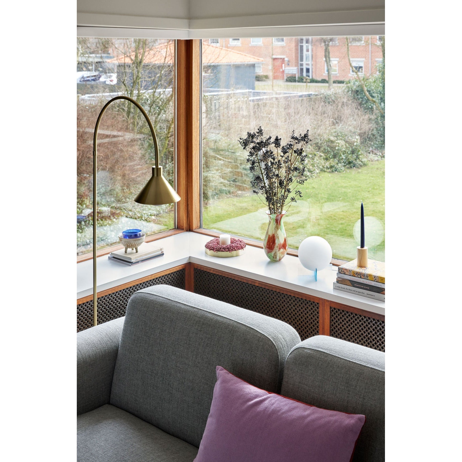 Hübsch modu sofá cinza