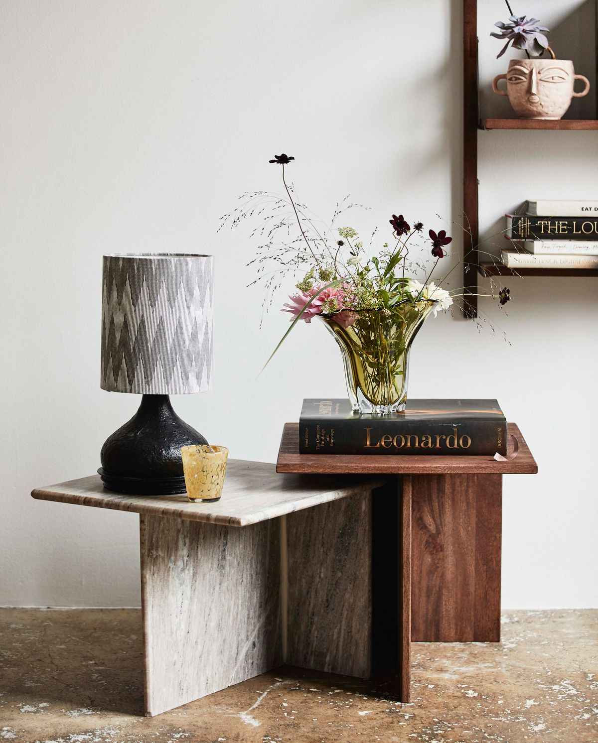 Lâmpada de mesa de arito - preto
