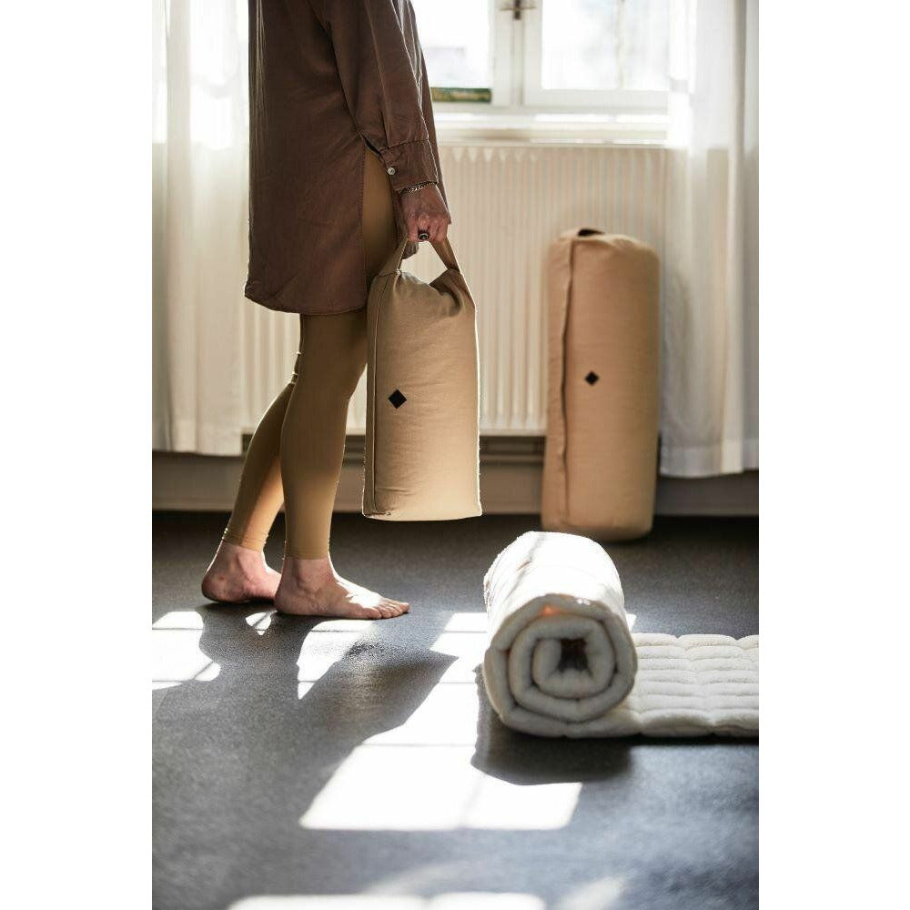 Nordal Yoga e Meditation Pad - 40x20 cm - bege