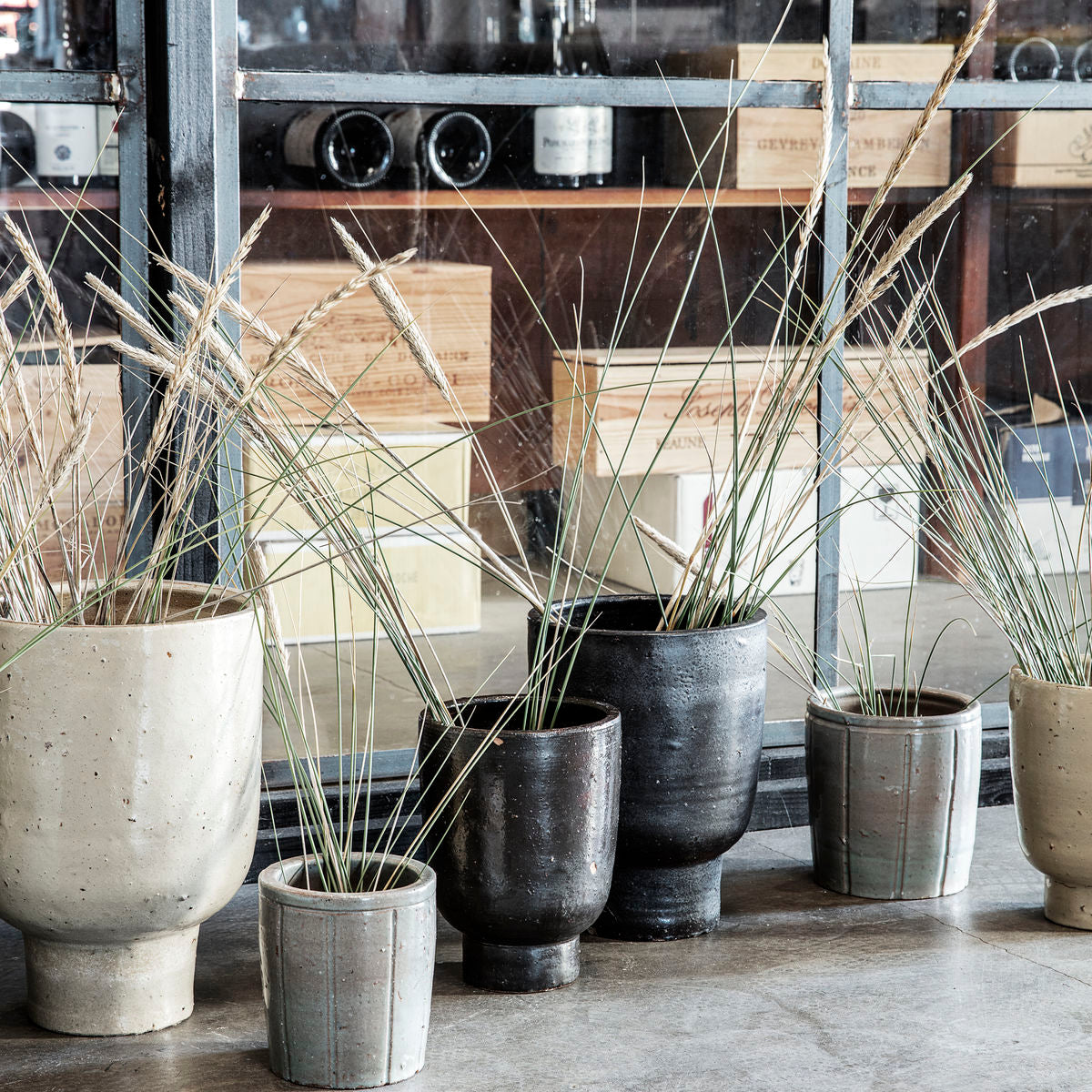 House Doctor-Urtepotte, Artist, Brun-h: 22 cm, dia: 15 cm - House Doctor - DesignGaragen.dk