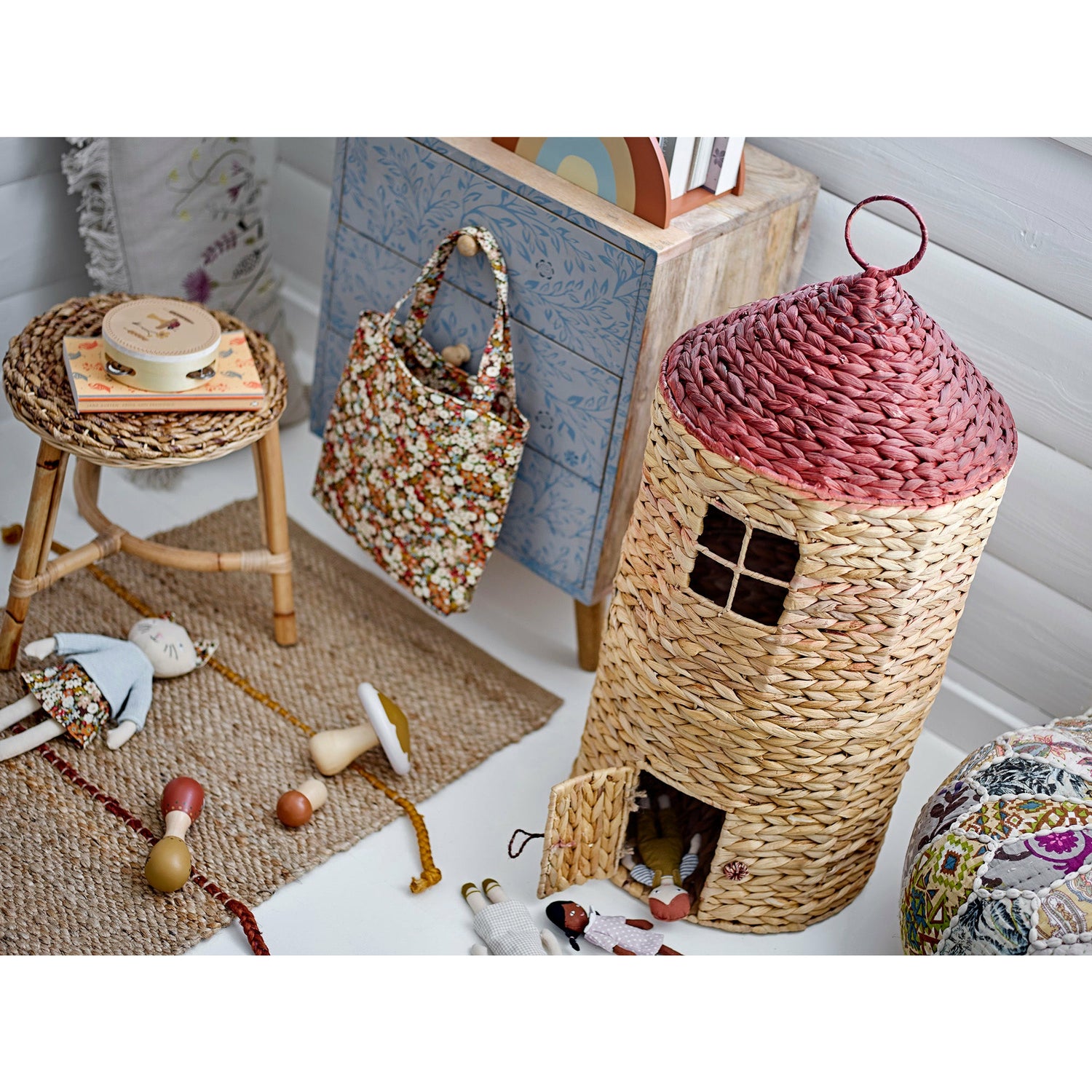 Moe Soft Toy, Brun, Bomuld - L28xH44xW5 cm, Set of 2 - BLOOMINGVILLE MINI - DesignGaragen.dk