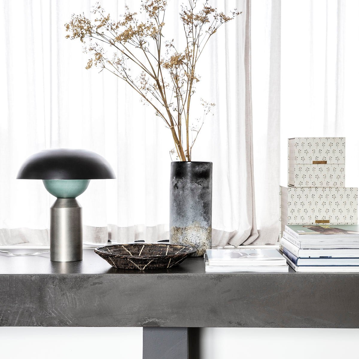 House Doctor-Vase, Rock-h: 28 cm, dia: 14 cm - House Doctor - DesignGaragen.dk