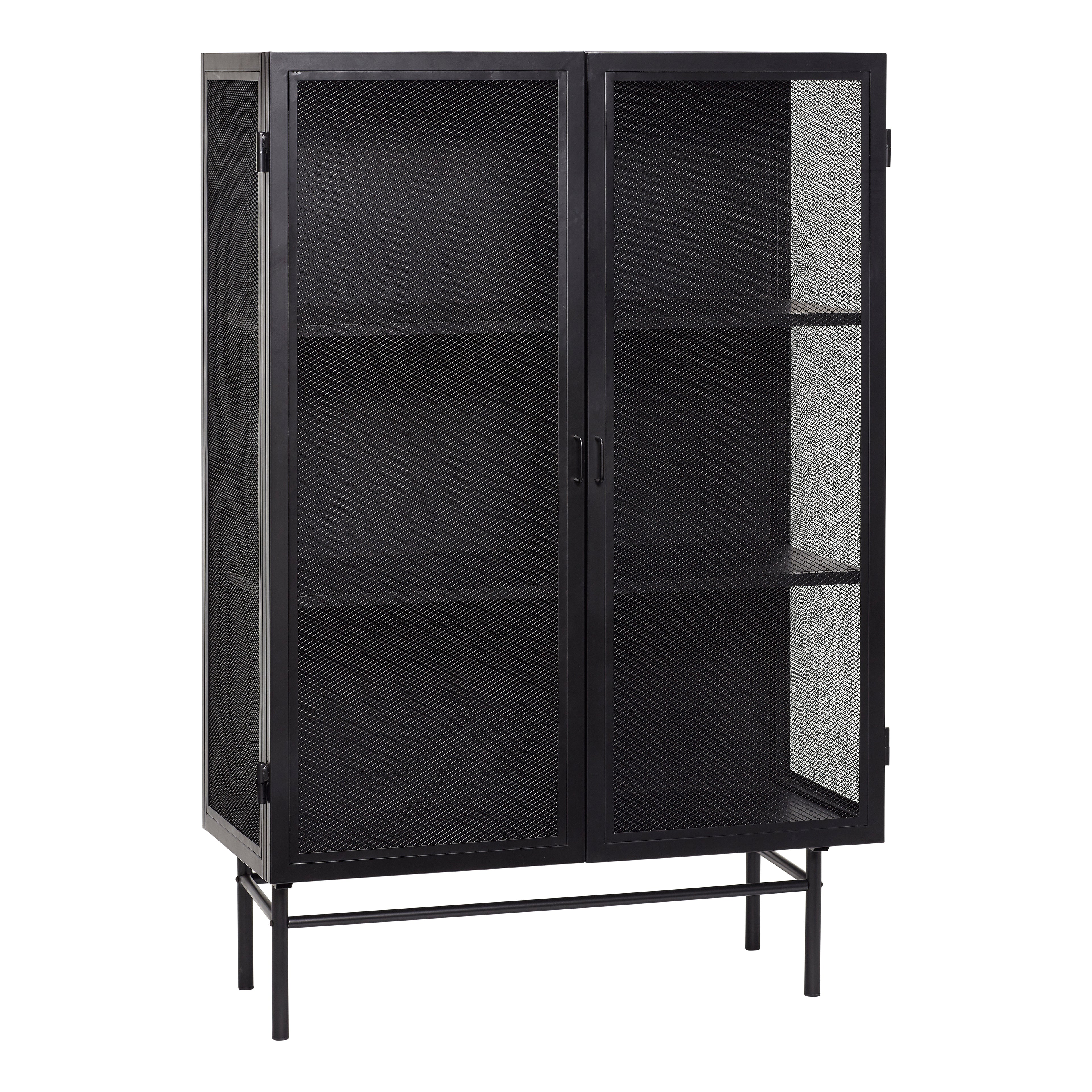 Colaboração de borda dupla preta - 100x45xh150cm