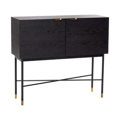 Tabela de console de norma preto - 100x35xh90cm