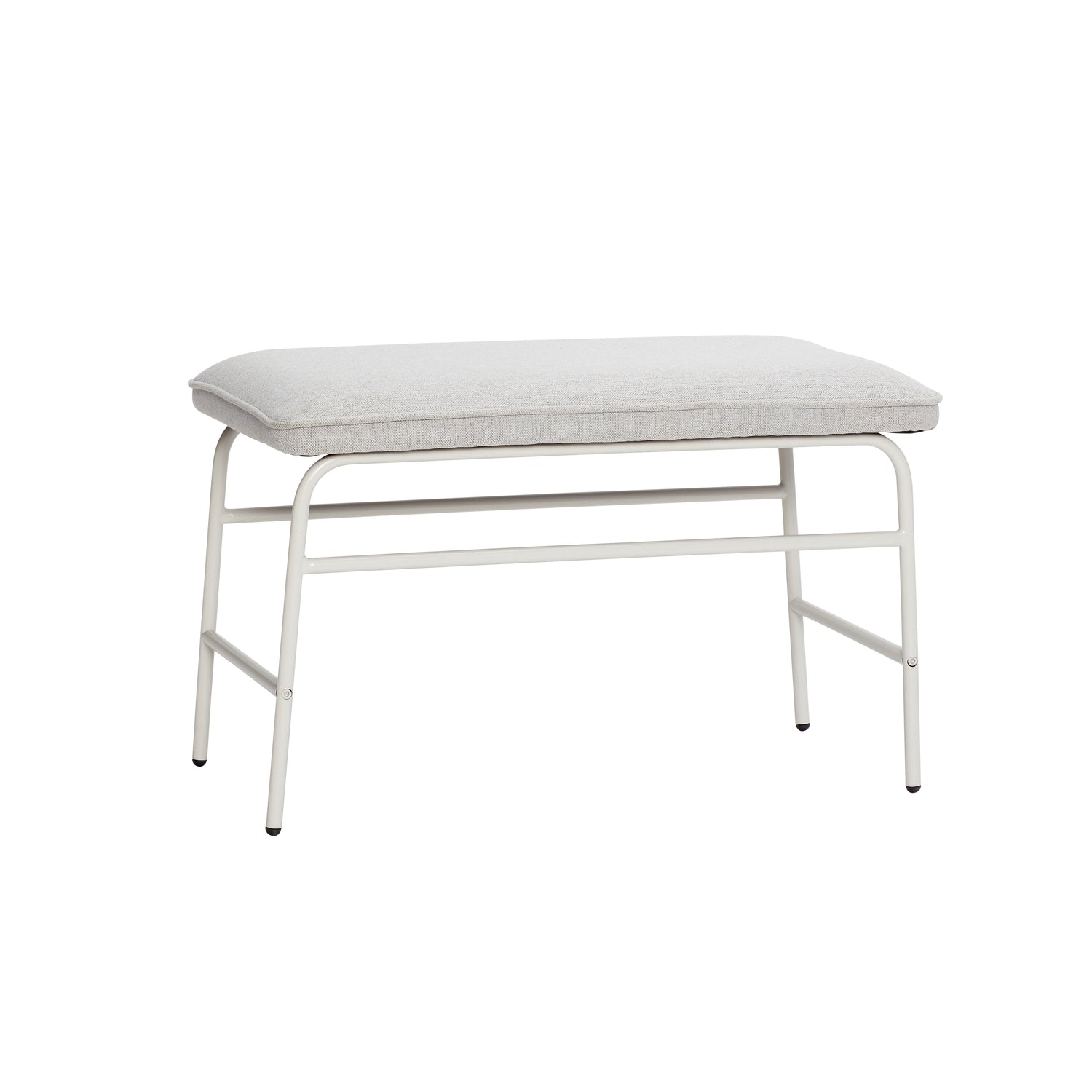 Banco de névoa cinza - 70x40xh41cm