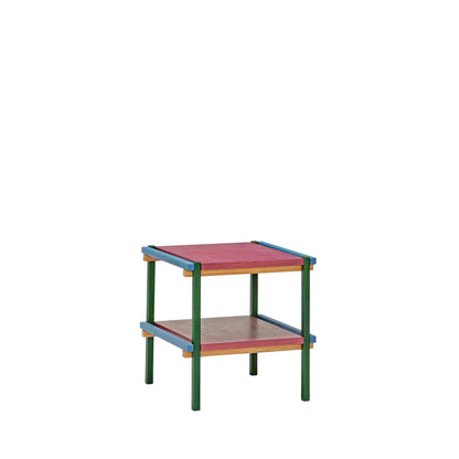 Tabela lateral de giz de cera Multicolorida - 40x40xh40cm