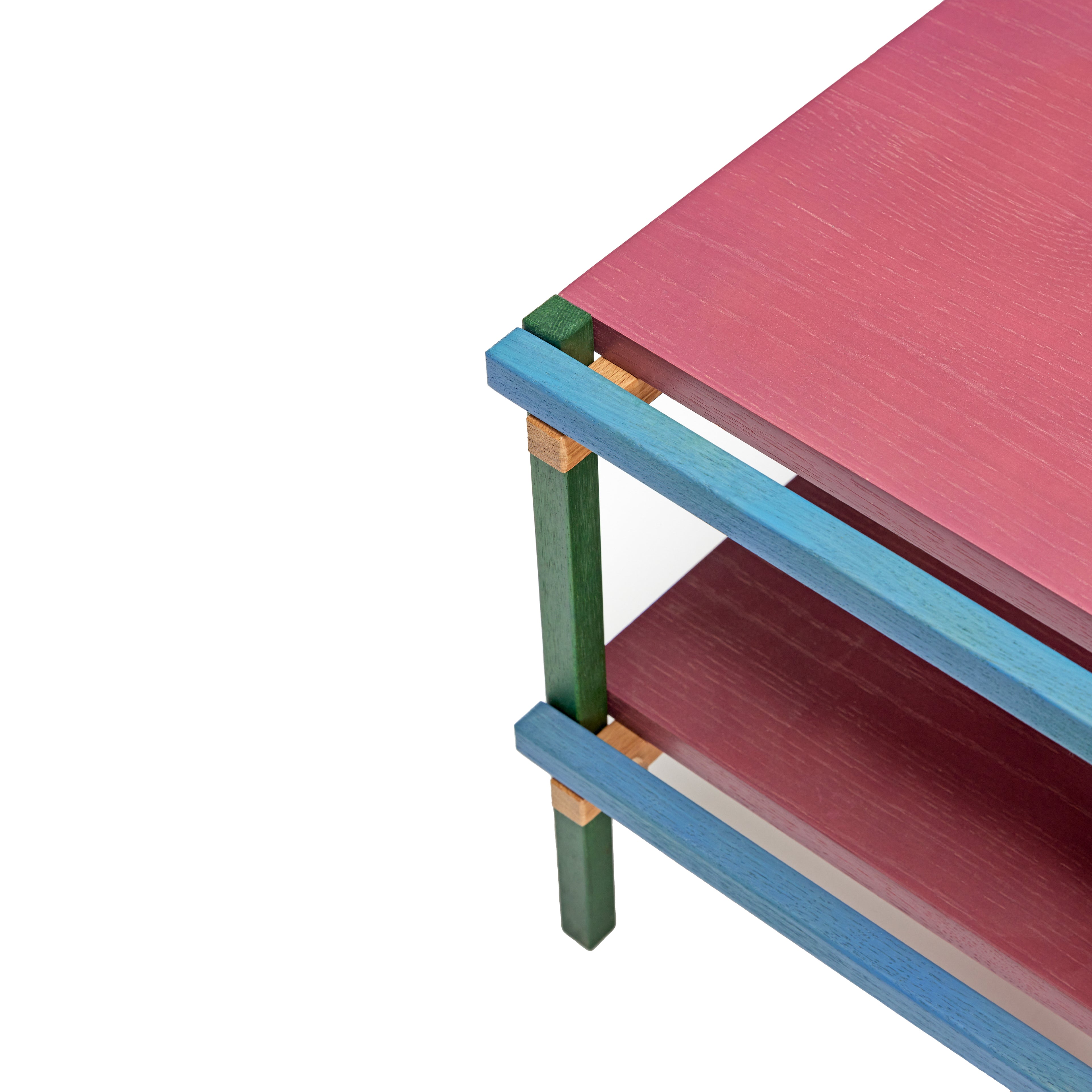 Tabela lateral de giz de cera Multicolorida - 40x40xh40cm
