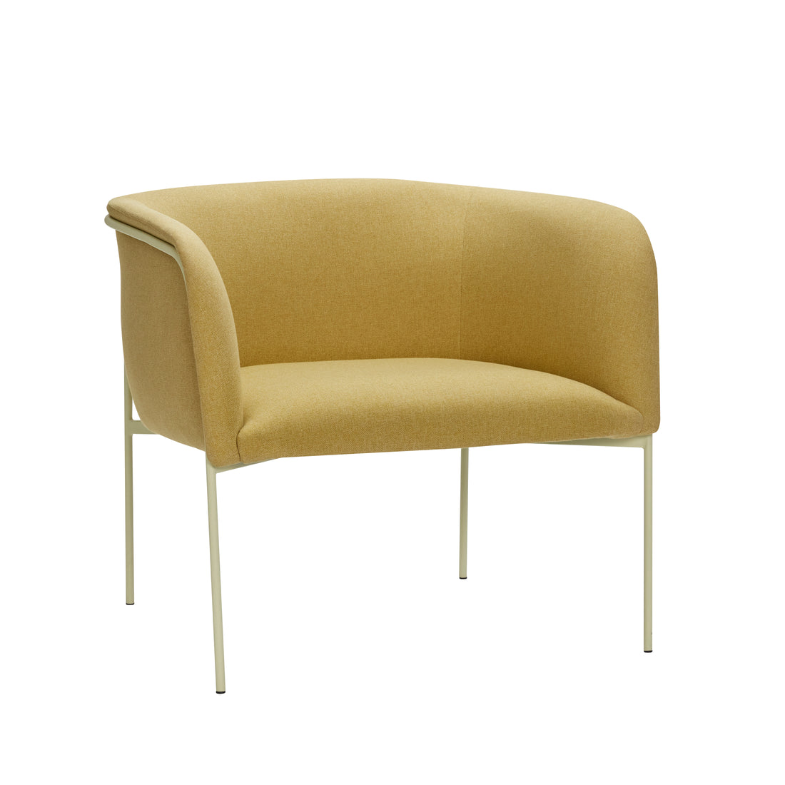 EYRIE LOUNGE CANUILHO AMARELO - 89X58XH78CM