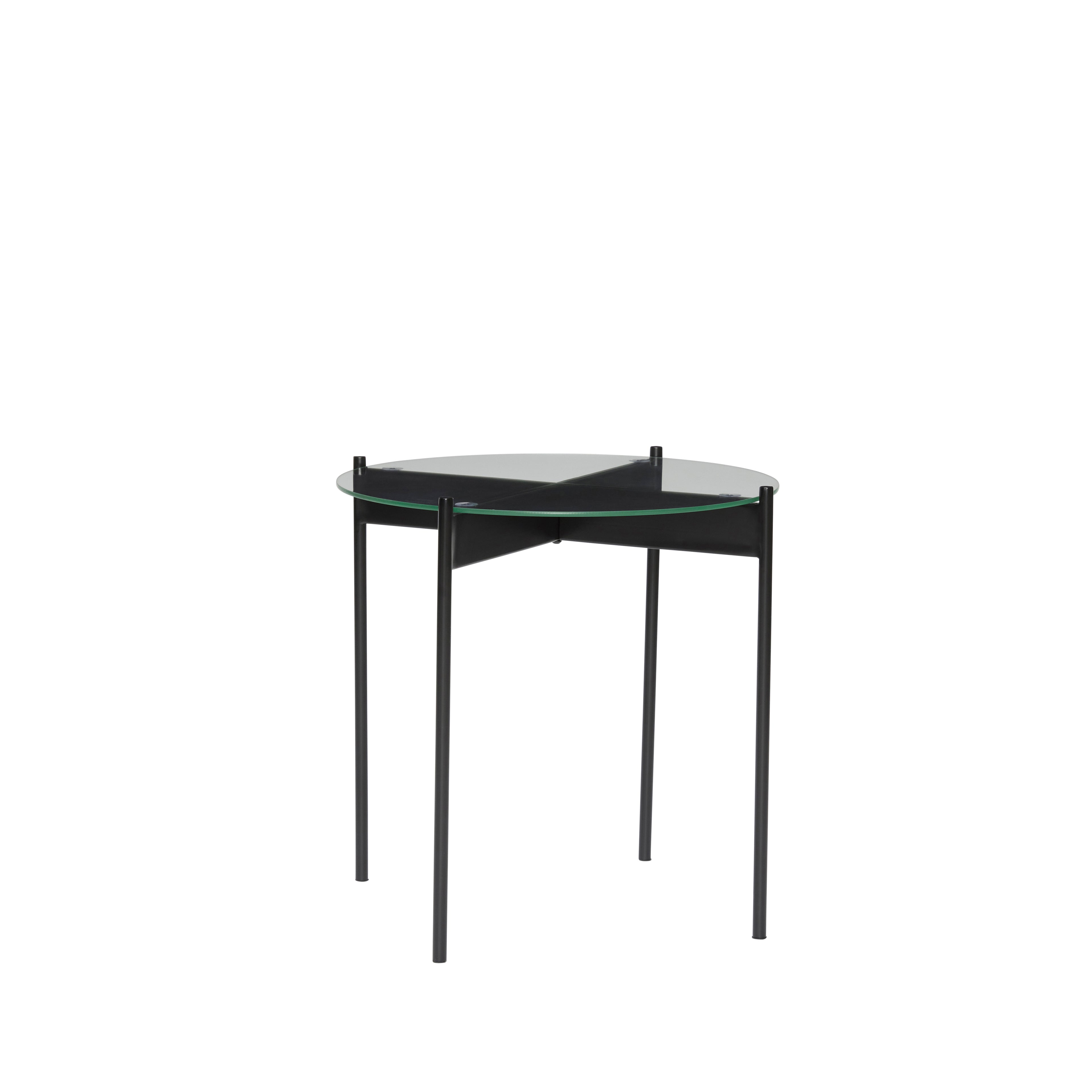 Mesa lateral do feixe preto - Ø45xh42cm