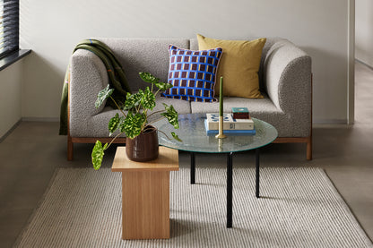 Mesa de Centro Orbit Preta - ø80xh45cm