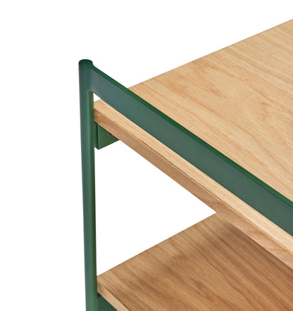 Tabela lateral alegre verde/natureza - 43x43xh45cm