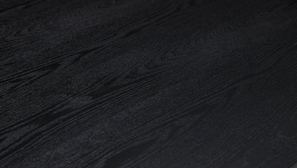 Mesa de jantar Dapper quadrada preta - 195x95xh75cm