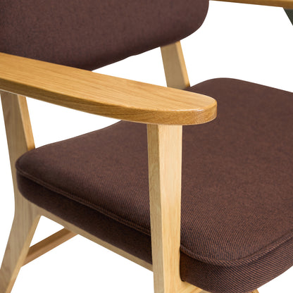 Espreguiçadeira Haze Castanho escuro - 80x64xh71cm