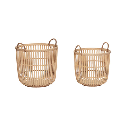 Hickory Curve Nature (conjunto de 2) - Ø34xh33, Ø39xh36cm