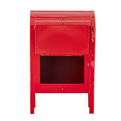 Bloomingville Carlo Deko, vermelho, metal