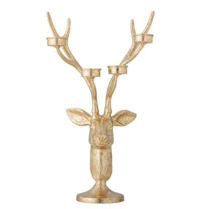 Bloomingville Kanei FyrfadStage, ouro, metal