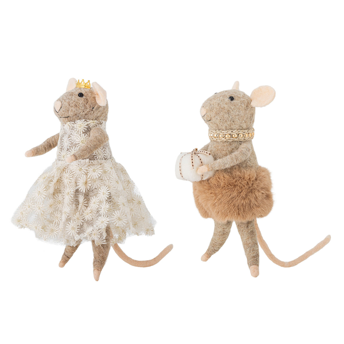 Ornamento de Bloomingville Peo, marrom, lã