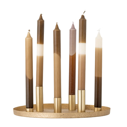 Bloomingville Maxime Candlestick, ouro, metal